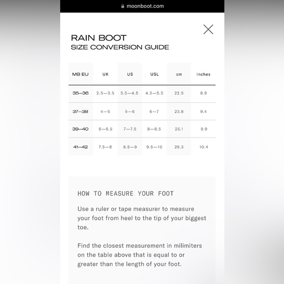 Moon Boot Low Rubber Rain Boots Size 37/38 NWT Yellow - Picture 7 of 7